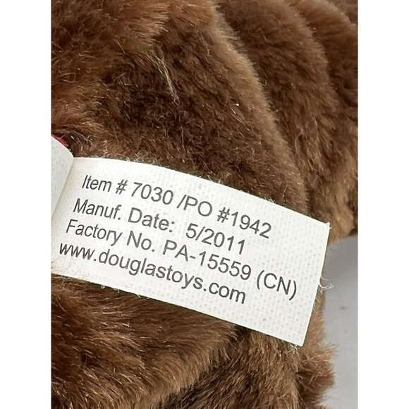 Douglas Cuddle Toys Moose Plush 7 inches Stuffed Animal 2016 - Picture 8 of 8